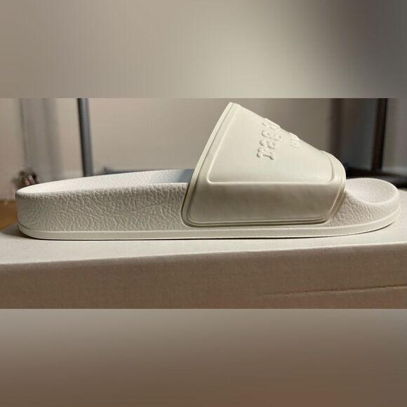 Rag & Bone Pool Slides in White Brand New In Box in Size 9 - Picture 9 of 12